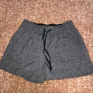 grey lululemon shorts